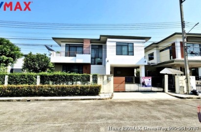 ขายบ้านเดี่ยว ใกล้แม๊คโคร บางบอน ม.ปริญสิริ กาญจนาภิเษก เอกชัย 93.3 ตร.ว. ถนนเมน สภาพดี ทำเลเดินทางสะดวก ใกล้ทางด่วนพระราม2 ขายเพียง 10.95 ล้านบาท