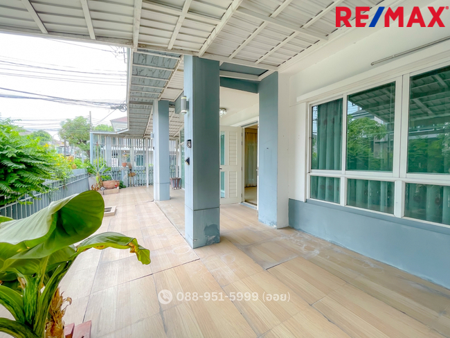 ขาย บ้านเดี่ยว บางกอก บูเลอวาร์ด รามอินทรา3 หลังมุม พื้นที่ 77.9 ตร.ว. ต่อเติมลงเสาเข็มอย่างดี