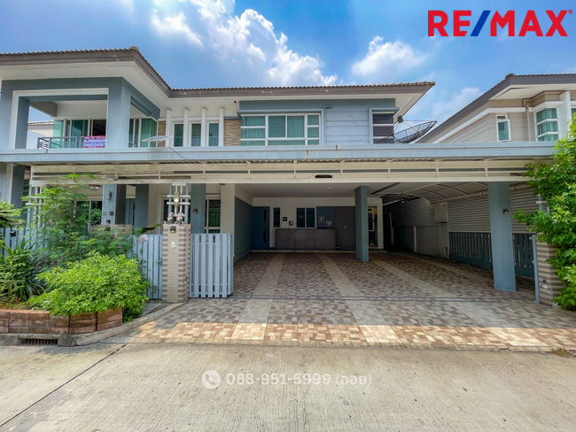 ขาย บ้านเดี่ยว บางกอก บูเลอวาร์ด รามอินทรา3 หลังมุม พื้นที่ 77.9 ตร.ว. ต่อเติมลงเสาเข็มอย่างดี