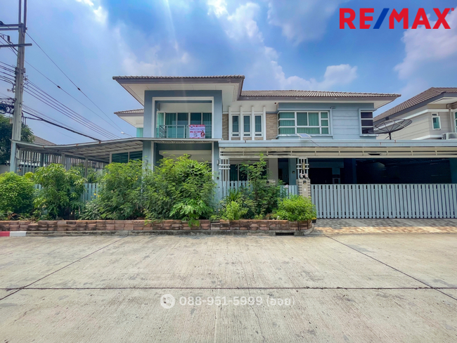 ขาย บ้านเดี่ยว บางกอก บูเลอวาร์ด รามอินทรา3 หลังมุม พื้นที่ 77.9 ตร.ว. ต่อเติมลงเสาเข็มอย่างดี