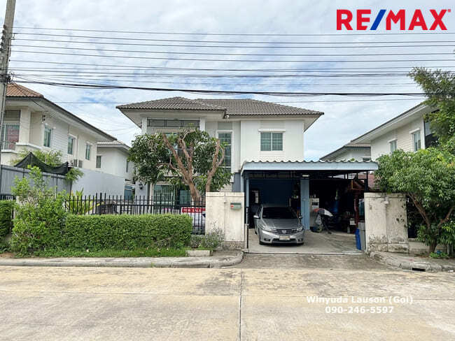 ขาย บ้านเดี่ยว 2 ชั้น ซ.วัดลาดปลาดุก เนื้อที่ 53.8 ตรว. พฤกษาวิลเลจ 31 เดอะซีซั่น บางใหญ่-กาญจนาภิเษก นนทบุรี